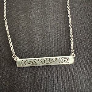 Brighton bar necklace